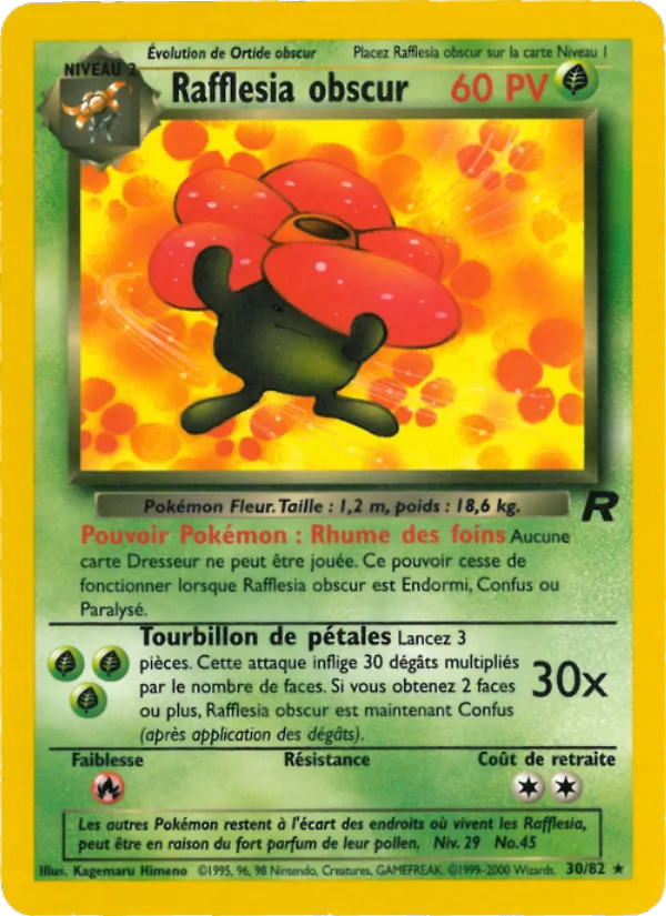 Rafflesia obscur Team Rocket 30/82