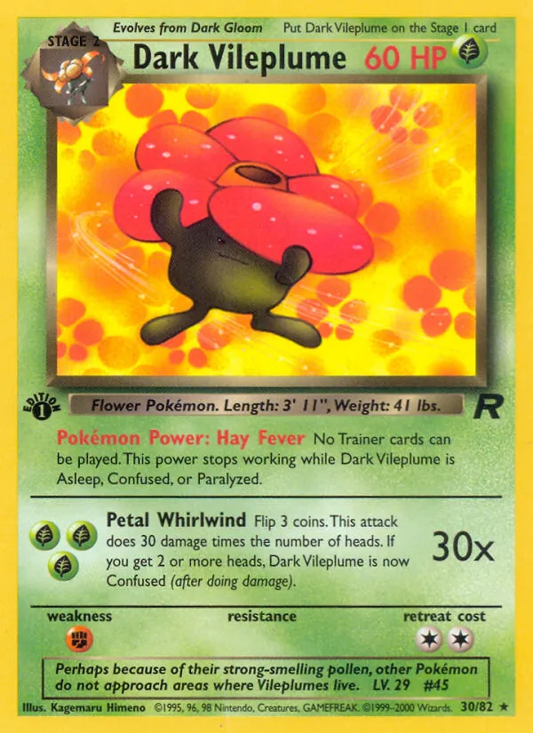 Dunkles Giflor Team Rocket 30/82