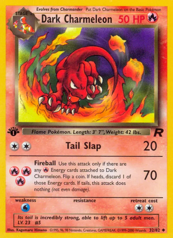 Dark Charmeleon Team Rocket 32/82