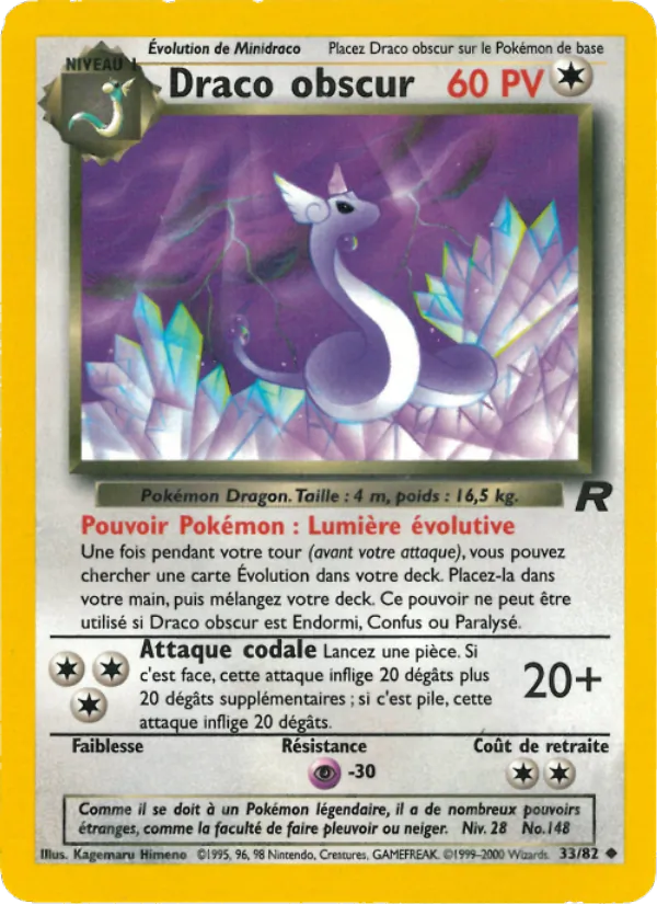 Draco obscur Team Rocket 33/82