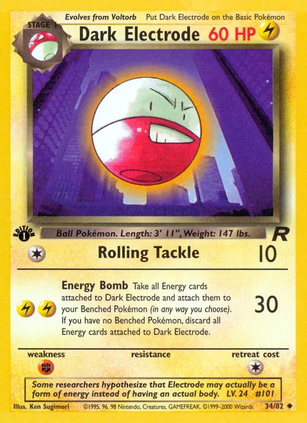 Dark Electrode Team Rocket 34/82
