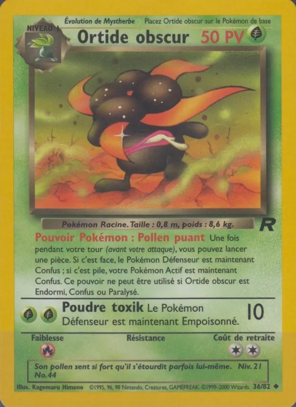 Ortide obscur Team Rocket 36/82