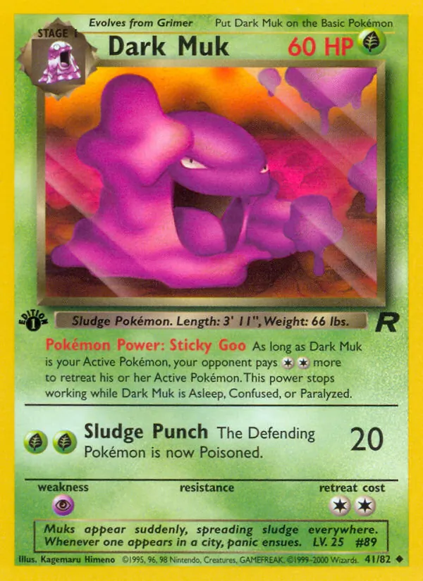 Dunkles Sleimok Team Rocket 41/82