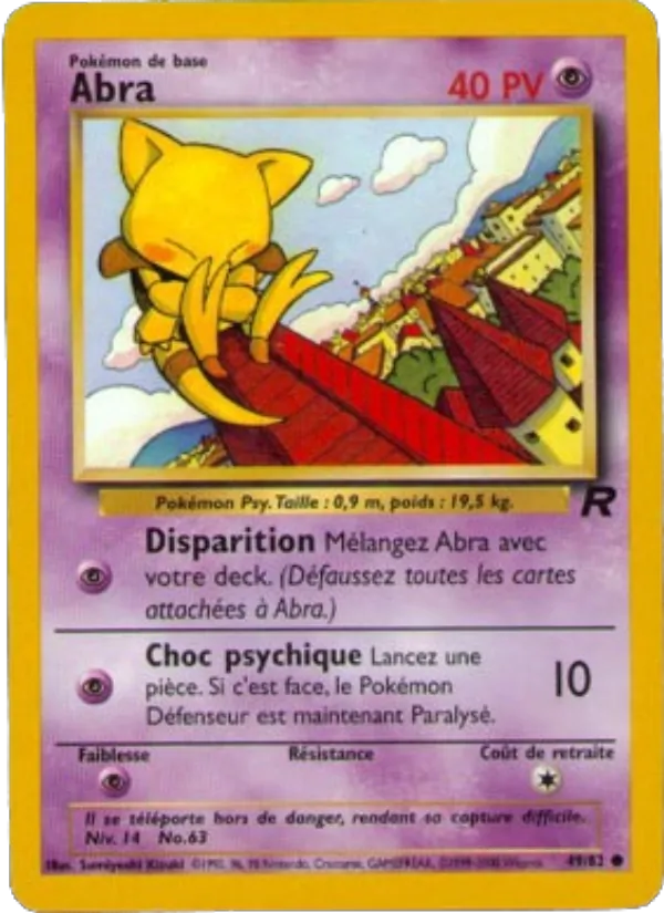 Abra Team Rocket 49/82