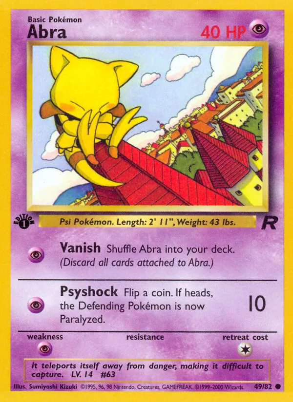 Abra Team Rocket 49/82