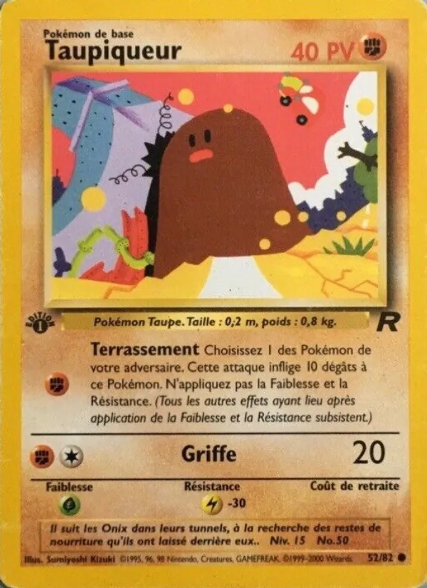 Taupiqueur Team Rocket 52/82