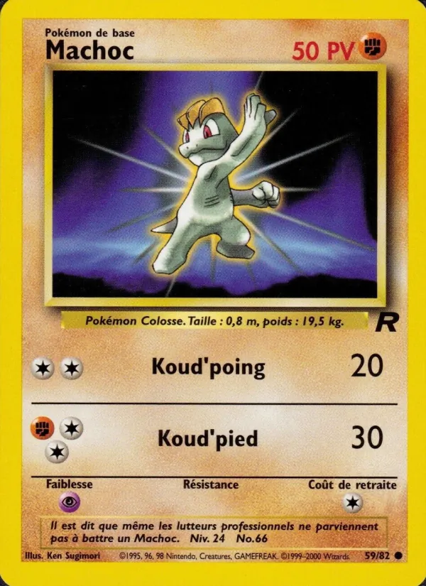 Machoc Team Rocket 59/82