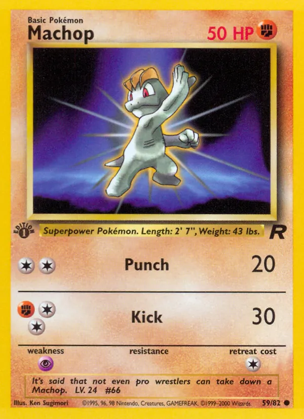 Machop Team Rocket 59/82