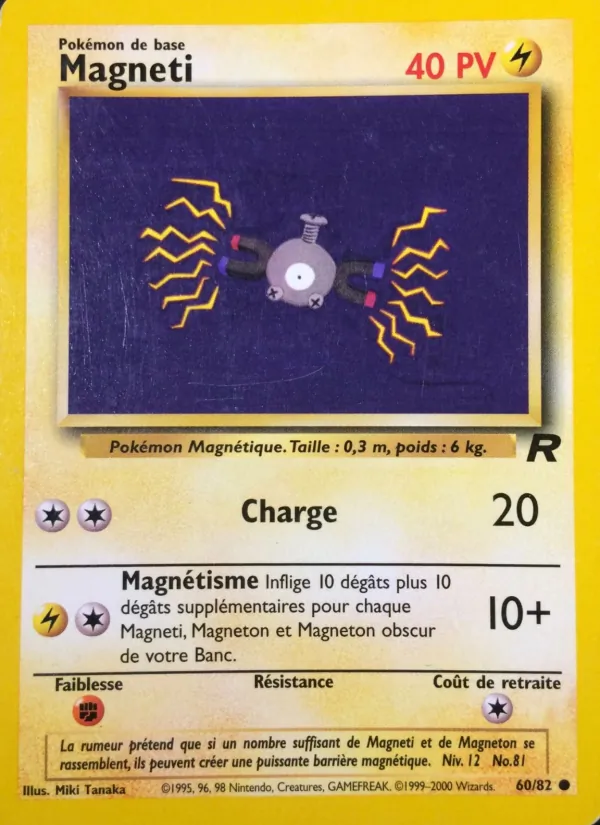 Magnéti Team Rocket 60/82