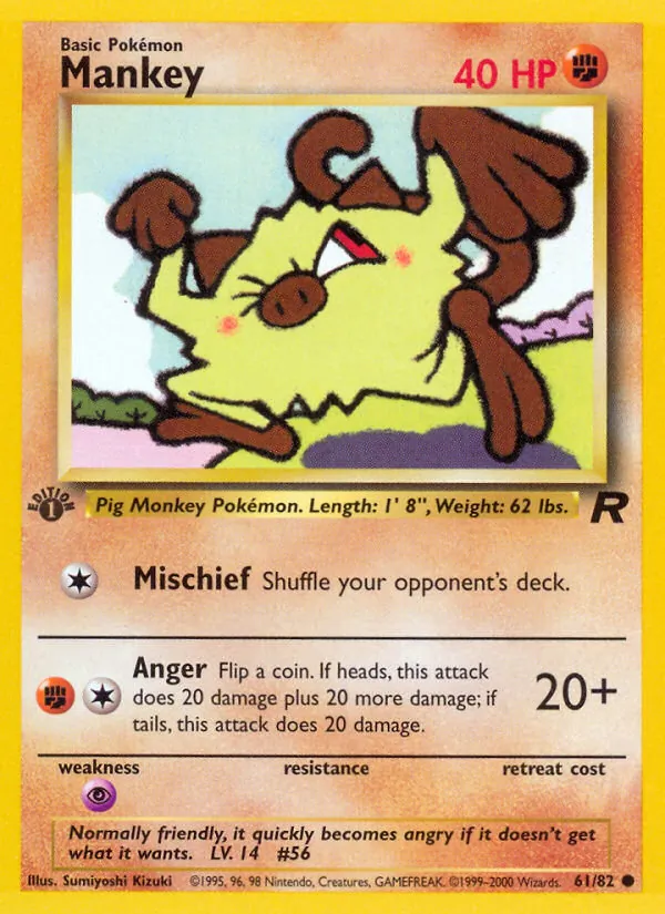 Menki Team Rocket 61/82