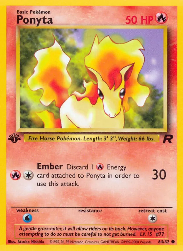 Ponyta Team Rocket 64/82