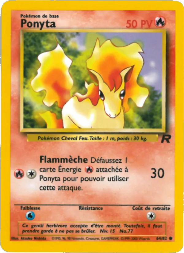 Ponyta Team Rocket 64/82