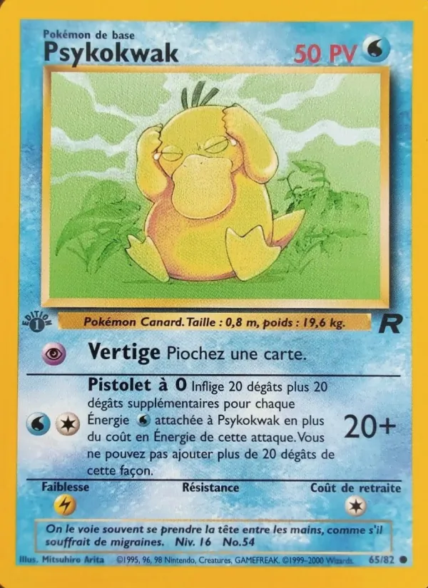 Psykokwak Team Rocket 65/82