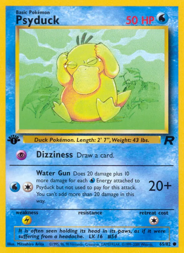 Psyduck Team Rocket 65/82