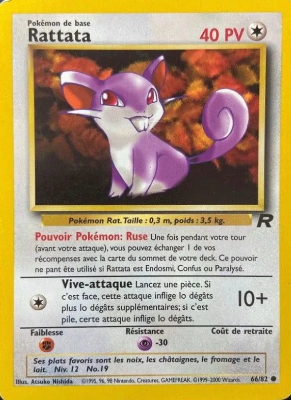 Rattata Team Rocket 66/82