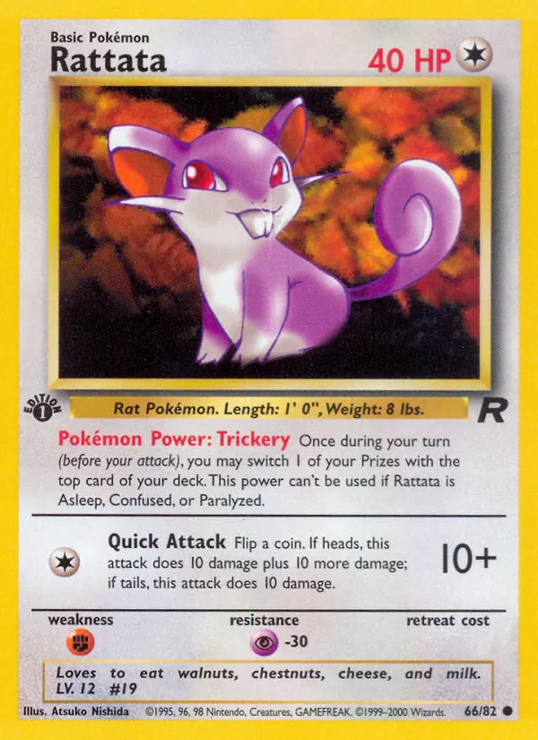 Rattata Team Rocket 66/82