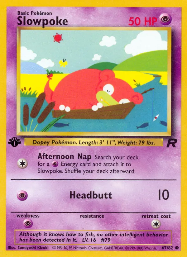 Slowpoke Team Rocket 67/82