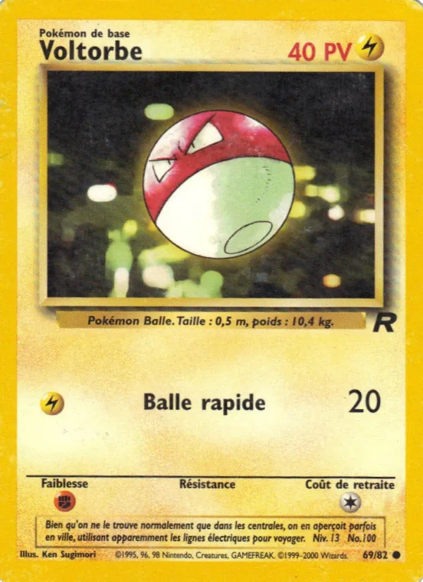 Voltorbe Team Rocket 69/82