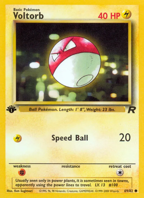 Voltorb Team Rocket 69/82
