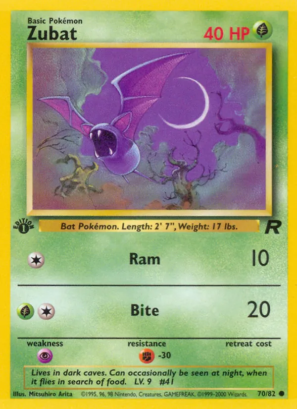 Zubat Team Rocket 70/82