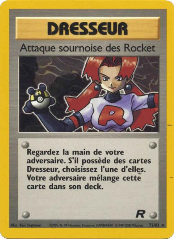 Attaque sournoise des Rocket Team Rocket 72/82