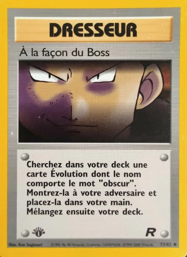 À la façon du Boss Team Rocket 73/82