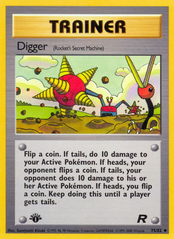 Digger Team Rocket 75/82