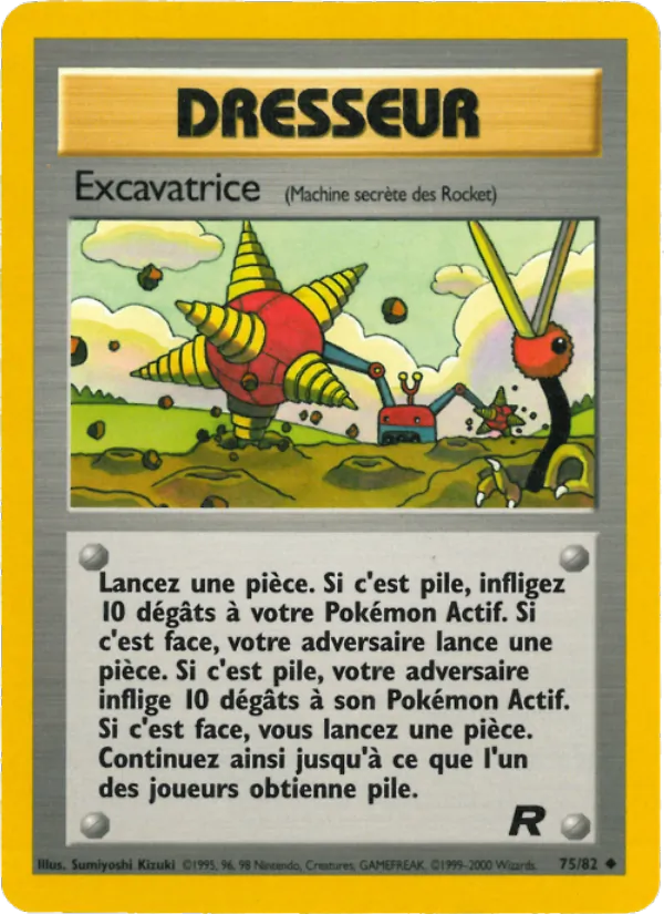 Excavatrice Team Rocket 75/82
