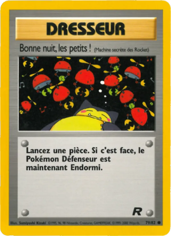 Bonne nuit, les petits ! Team Rocket 79/82