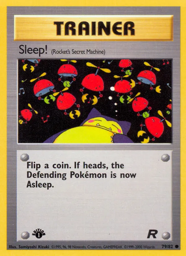 Sleep! Team Rocket 79/82