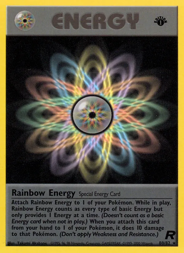 Rainbow Energy Team Rocket 80/82