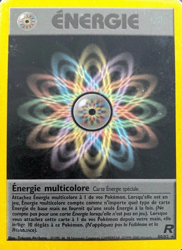 Énergie multicolore Team Rocket 80/82