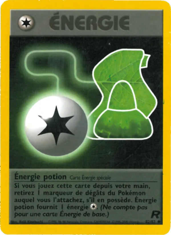 Énergie potion Team Rocket 82/82