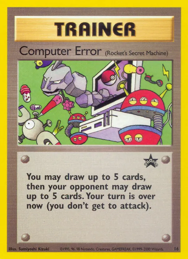 Computer Error Wizards Black Star Promos 16/53