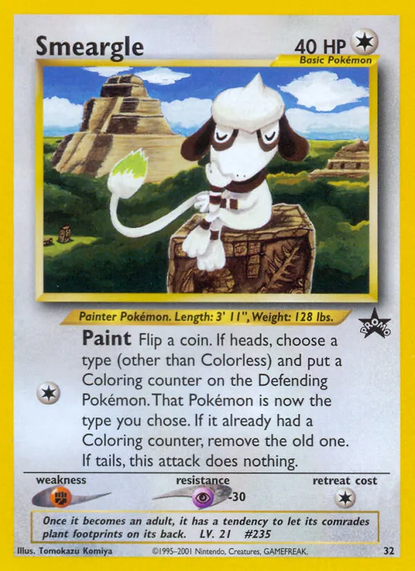 Smeargle Wizards Black Star Promos 32/53