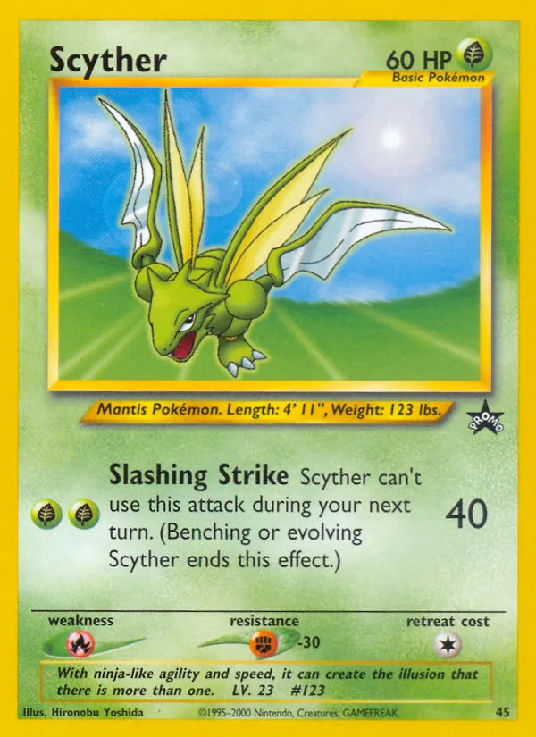 Scyther Wizards Black Star Promos 45/53