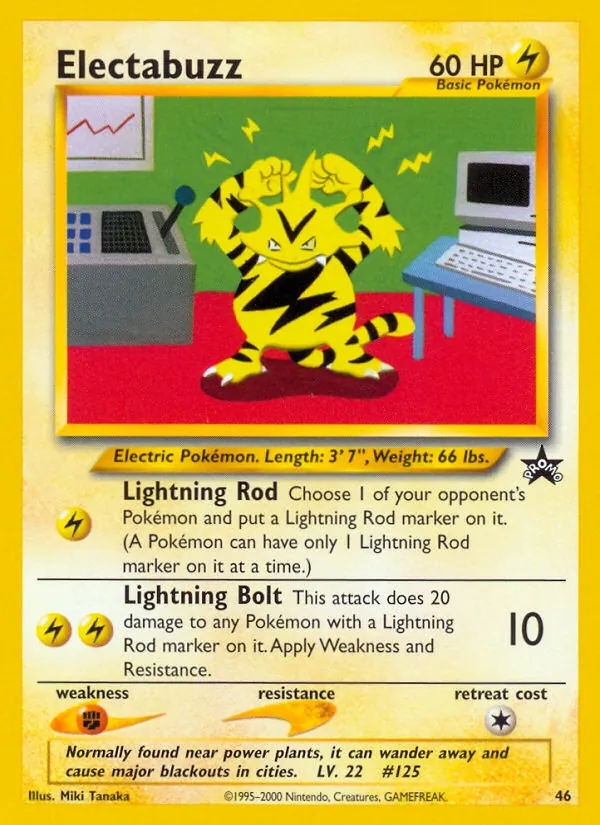 Electabuzz Wizards Black Star Promos 46/53