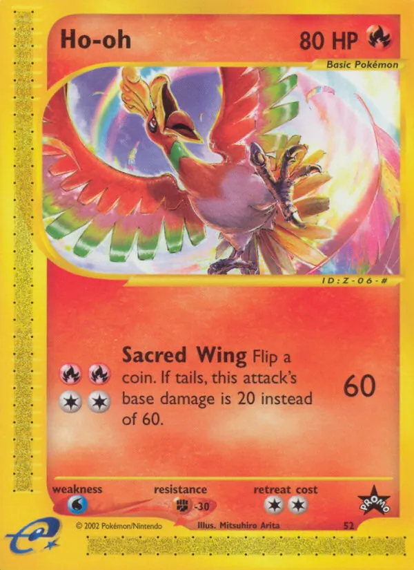 Ho-oh Wizards Black Star Promos 52/53