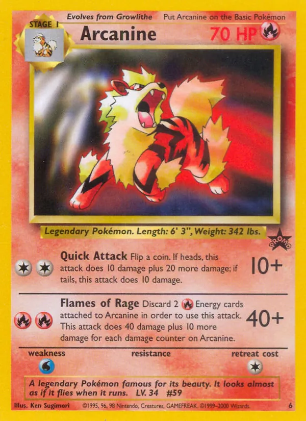 Arcanin Wizards Black Star Promos 6/53