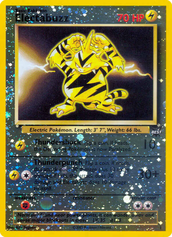 Electabuzz Best of game 1/9