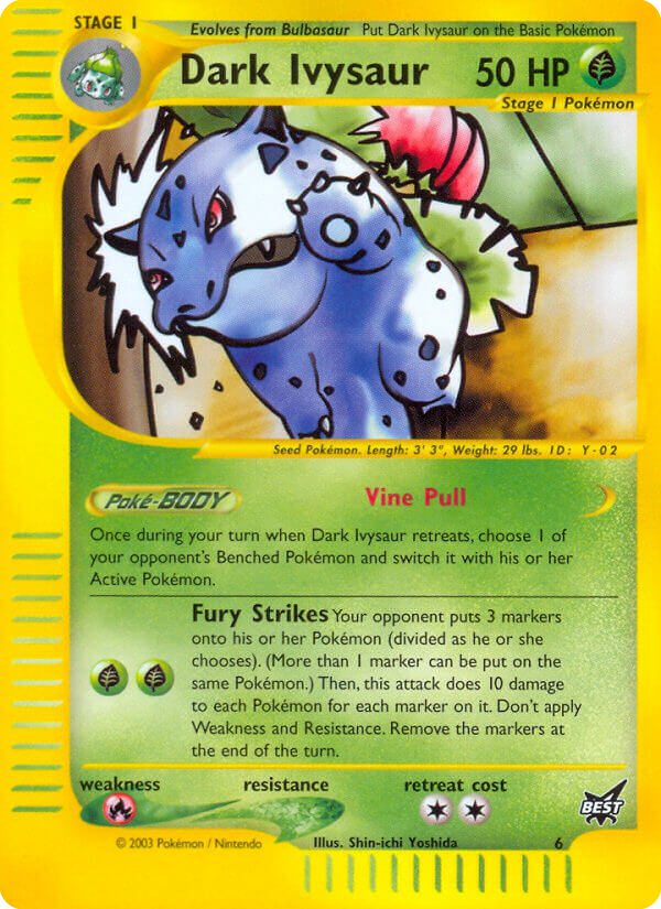 Dark Ivysaur Best of game 6/9