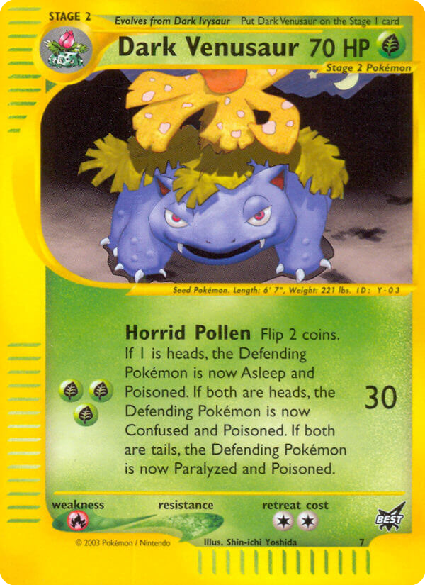 Dark Venusaur Best of game 7/9