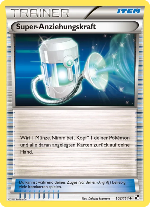 Super-Anziehungskraft Schwarz & Weiß 103/114