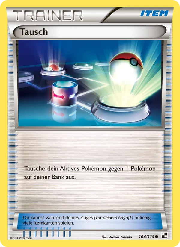Tausch Schwarz & Weiß 104/114