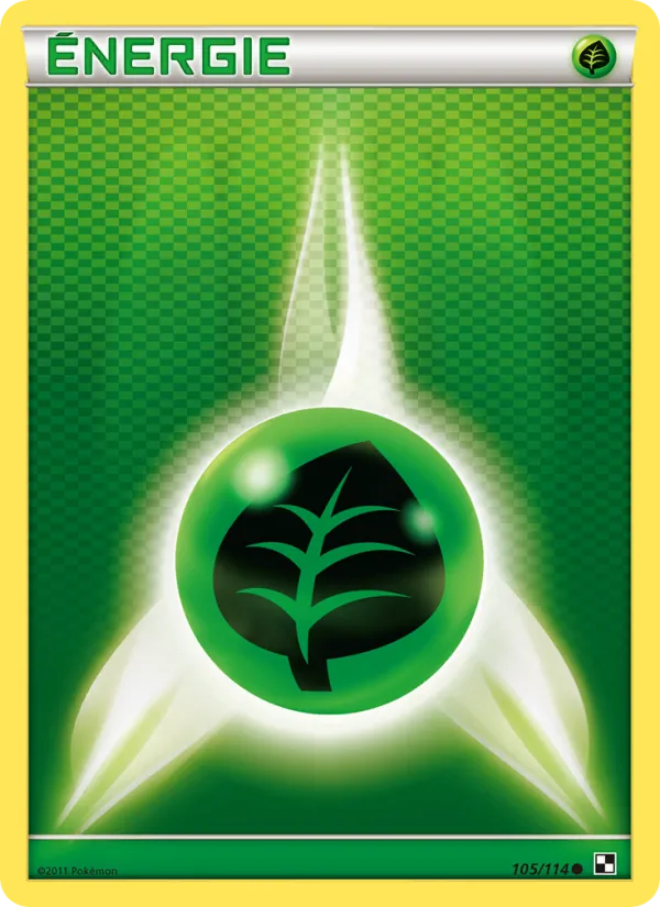 Énergie Plante Noir & Blanc 105/114