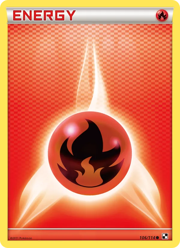 Fire Energy Black & White 106/114