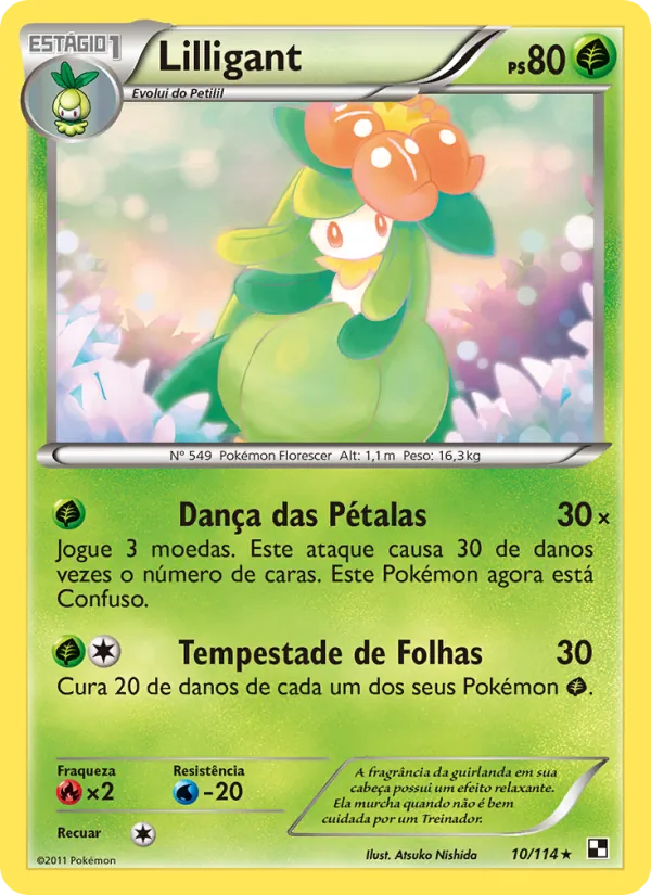 Lilligant Black & White 10/114