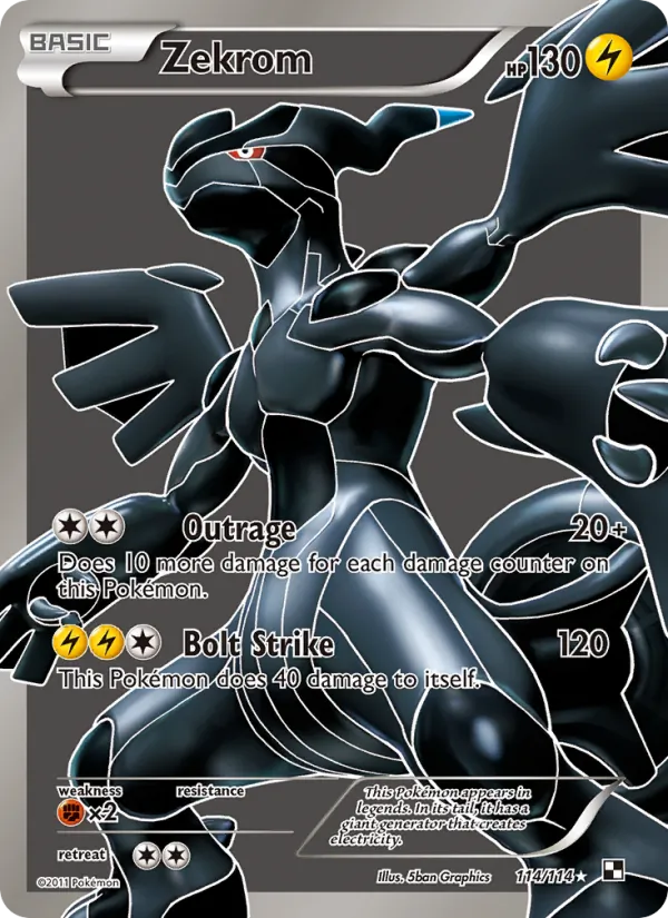 Zekrom Black & White 114/114