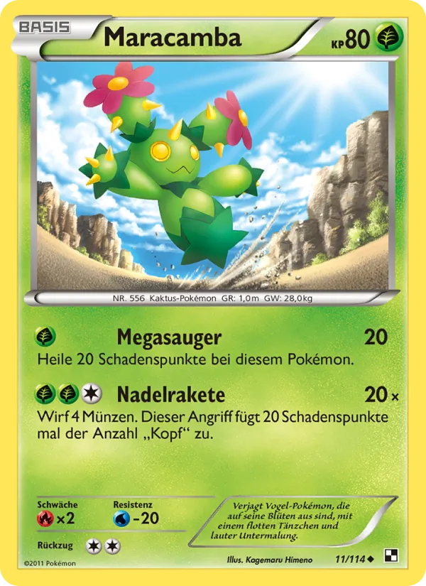 Maracamba Schwarz & Weiß 11/114