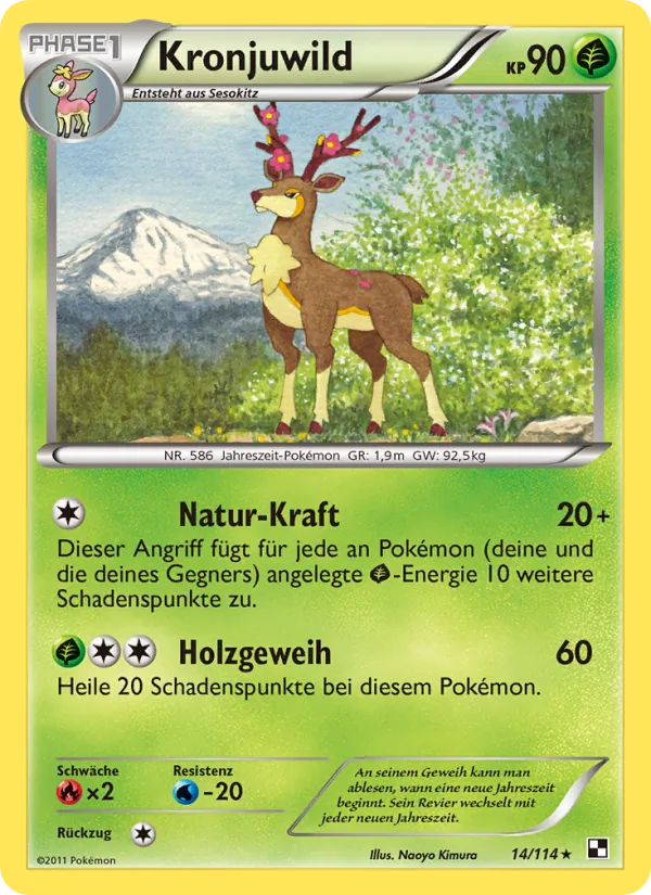 Kronjuwild Schwarz & Weiß 14/114